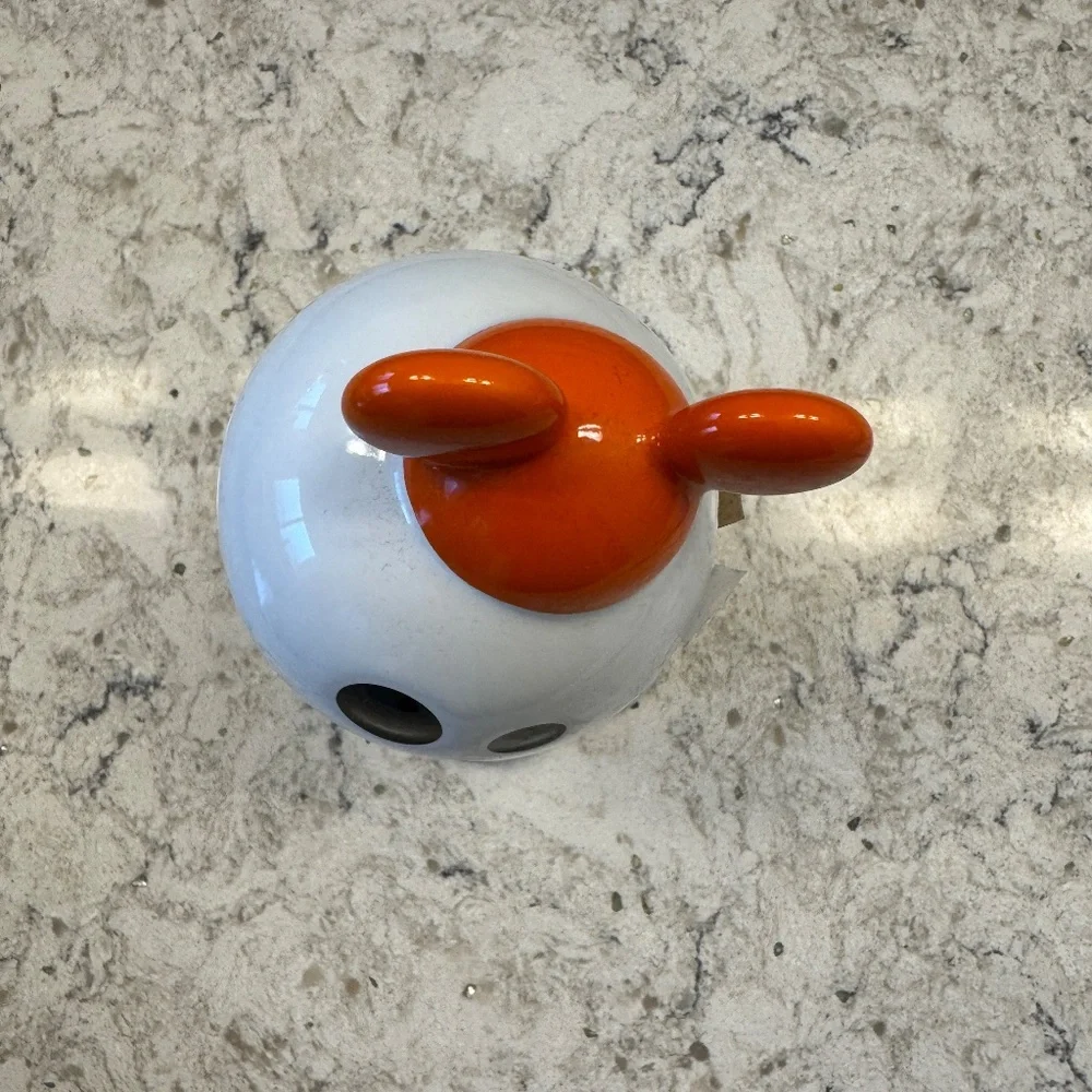 Disney Parks Halloween Ghost with‎ Mickey  Ears Candle ceramic  Pumpkin Spice
